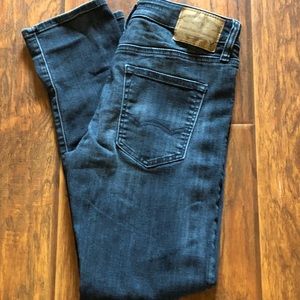 Black distressed jeans extreme flex 30 x 30